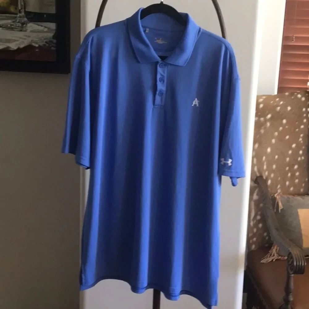 Blue Under Armour Polo